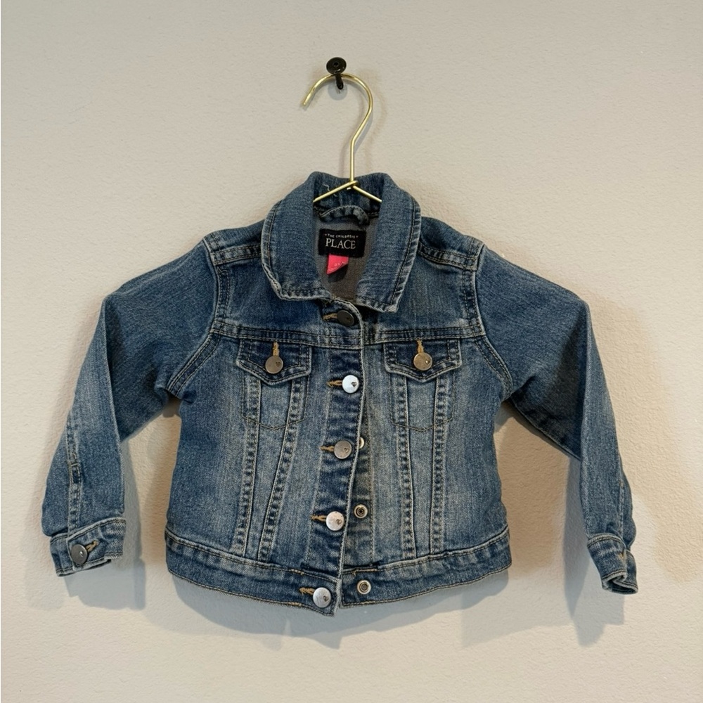 The Children's Place Blue Denim Jacket Size‎ 2T